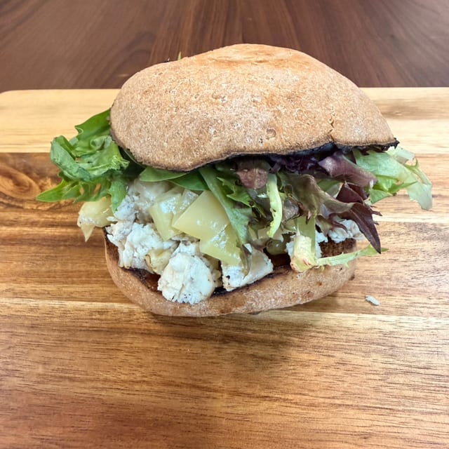 Habanero Chicken Melt Sandwich.